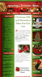 Mobile Screenshot of amazing-christmas-ideas.com